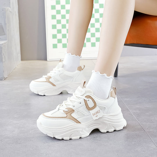 Damen Sportliche Chunky Sneakers mit ergonomischem Profil und rutschfester Sohle R&B