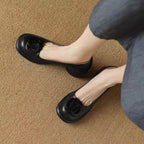 Damen Elegante und bequeme Ballerinas mit modischem Rüschendetail