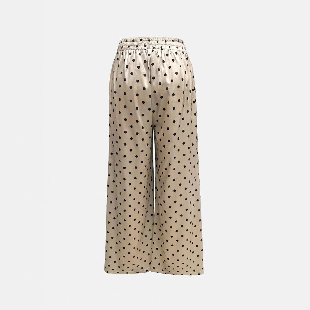 Damen Polka Dots Hose R&B