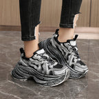 Damen Chunky Sneakers mit innovativem und elastischem Design R&B