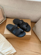 Damen stilvolle Wellness-Sandalen mit verstellbaren Riemen