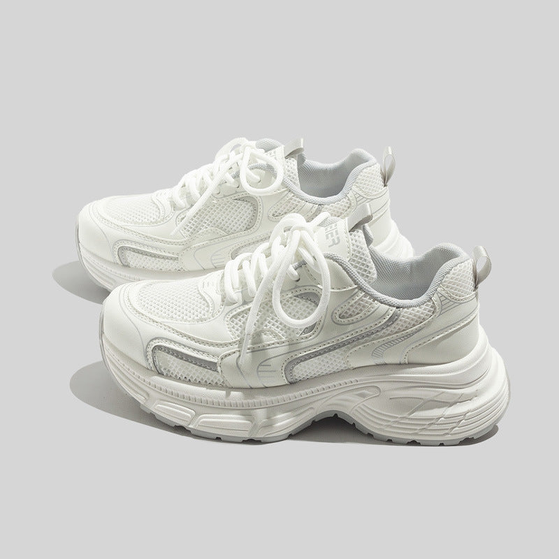 Damen Sportliche Sneaker mit atmungsaktiver Netz-Oberfläche und bequemer Dämpfung R&B