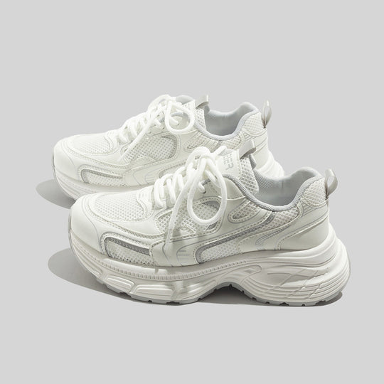 Damen Sportliche Sneaker mit atmungsaktiver Netz-Oberfläche und bequemer Dämpfung R&B