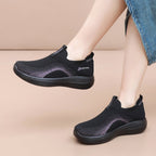 Damen Bequeme Slip-On Sneakers mit flexiblem Komfortdesign R&B