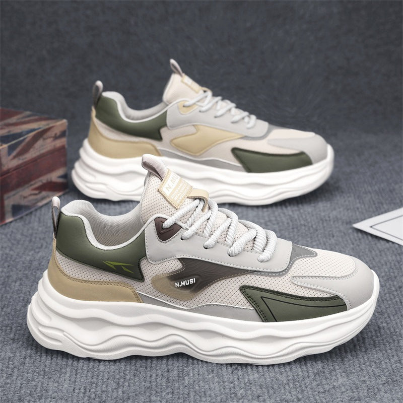 Damen Sportliche Sneakers mit dämpfendem Obermaterial und robuster Sohle