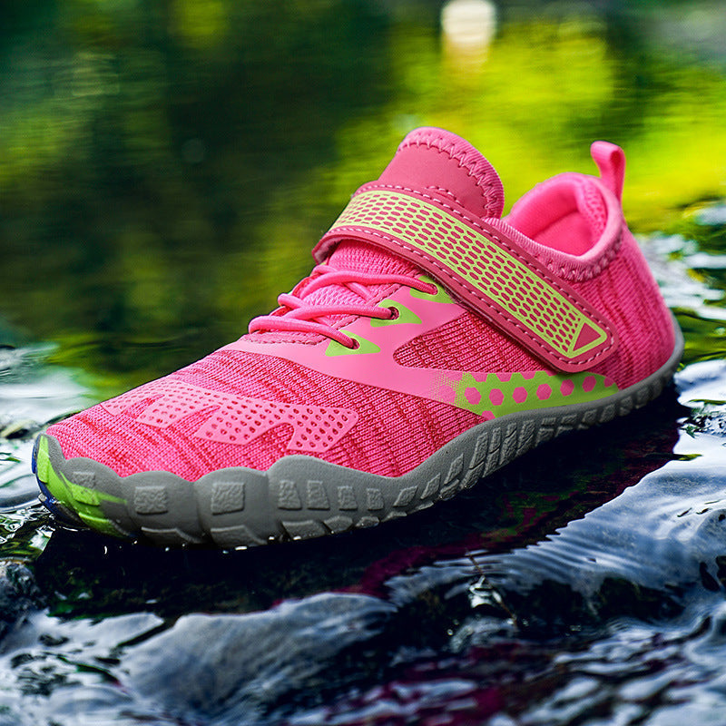 Damen Multifunktionale Sport-Sneaker mit rutschfester Sohle und elastischem Schnürsystem