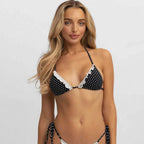 Damen Triangel-Bikini mit Spitzenakzenten R&B