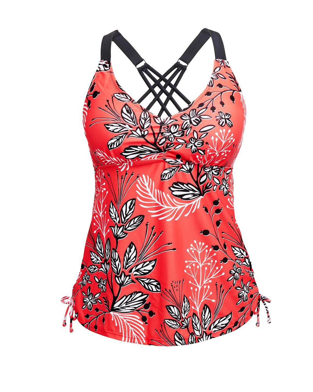 Damen Sportliches Tankini-Oberteil R&B