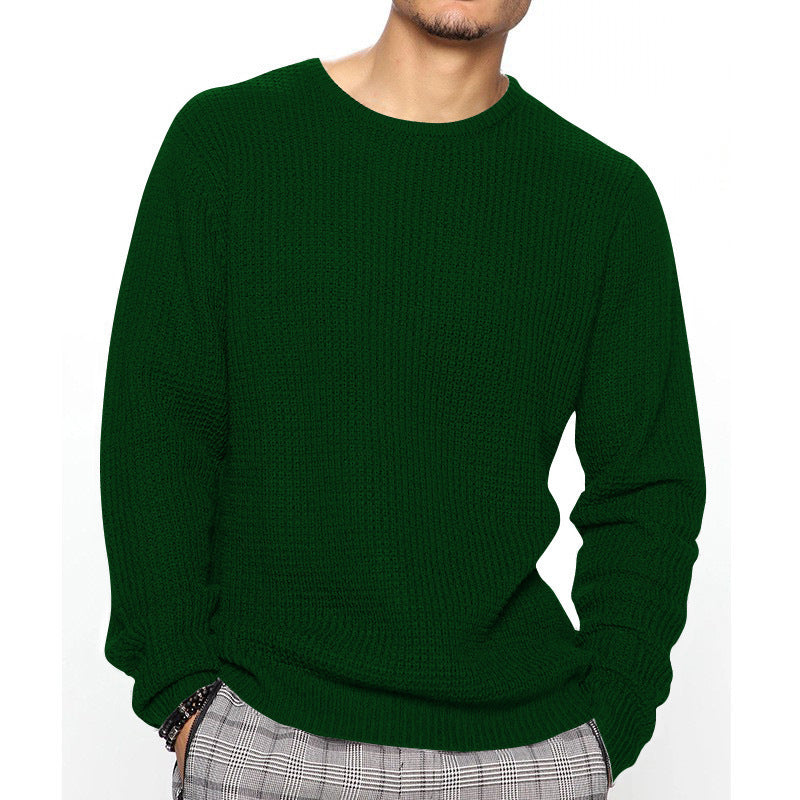 Herren Grobstrickpullover mit modernem Schnitt und kuscheligem Innenfutter R&B