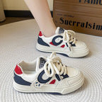 Damen modische Sneakers mit atmungsaktiver Obermaterialstruktur und komfortabler Sohle R&B