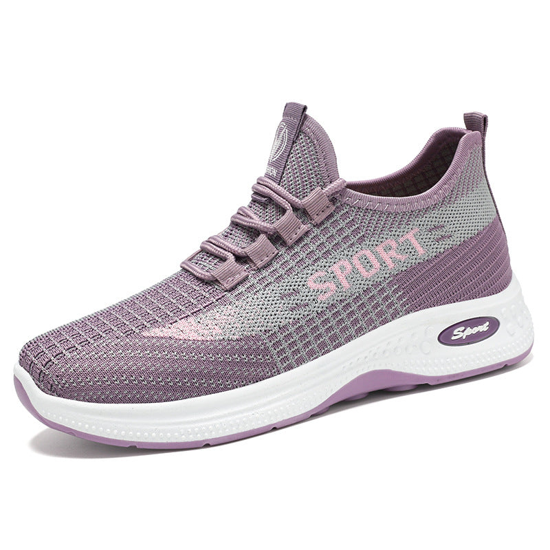 Damen Sportliche und atmungsaktive Fitness Sneakers R&B