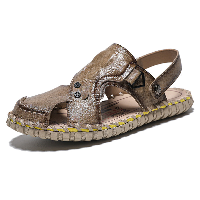 Herren Weiche und bequeme Freizeitsandalen mit verstellbarem Riemen R&B