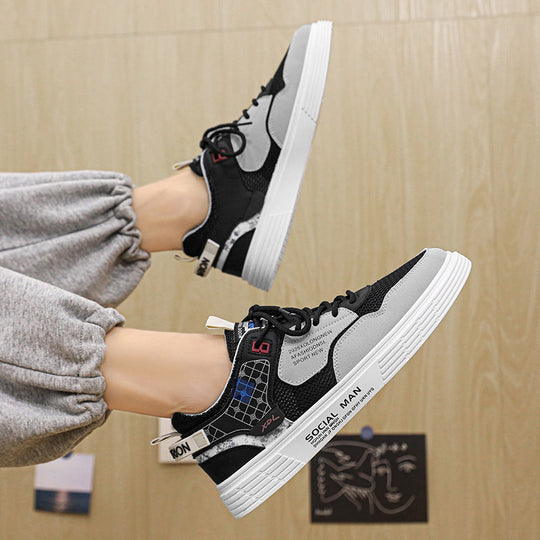 Damen Sportliche Sneakers mit atmungsaktivem Obermaterial und dämpfenden Eigenschaften R&B