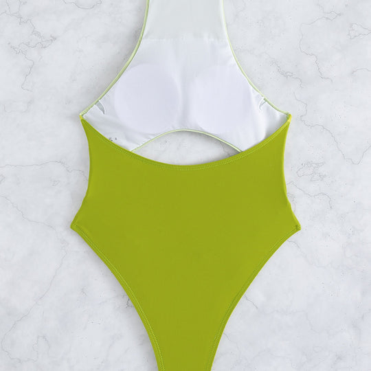 Damen Hochwertiger Cut-Out-Badeanzug R&B