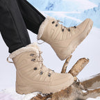 Damen Isolierte Winterstiefel mit rutschfester Sohle und warmem Innenfutter R&B