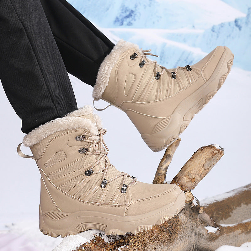 Damen Isolierte Winterstiefel mit rutschfester Sohle und warmem Innenfutter R&B