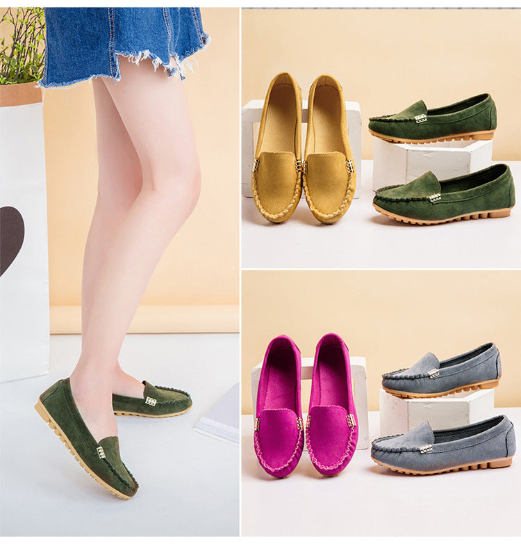 Damen Mokassin Slipper mit flexibler Sohle und modischem Design R&B