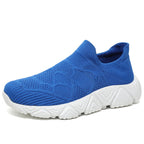 Damen Strick-Sneaker mit rutschfester Sohle und atmungsaktiver Passform