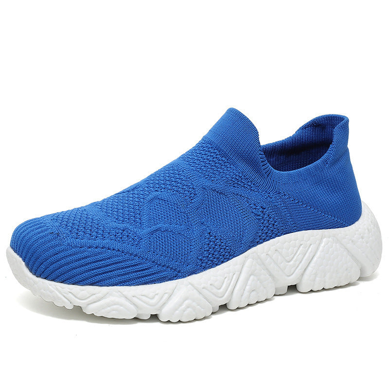 Damen Strick-Sneaker mit rutschfester Sohle und atmungsaktiver Passform