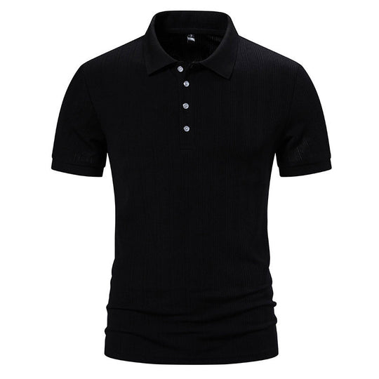Herren Polohemd mit strukturiertem Design R&B