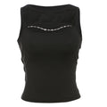 Damen Trendiges Tanktop mit dekorativem Cut-Out und modischen Details R&B