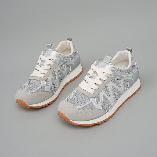 Damen Atmungsaktive Sport Sneakers mit rutschfester Sohle und dämpfendem Fußbett R&B