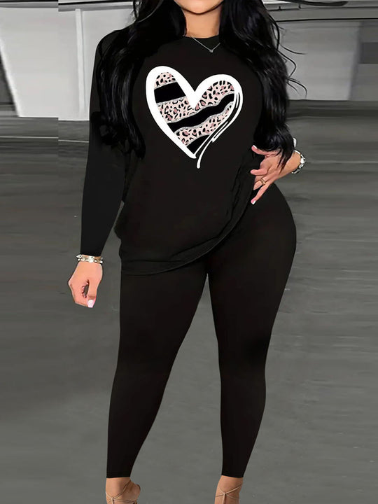 Damen Sweatshirt mit künstlerischem Bärenmotiv R&B