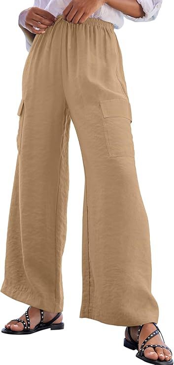Damen Cargo-Hose aus leichtem Jersey R&B