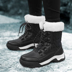 Damen Isolierte Winterstiefel mit rutschfester Sohle und warmem Innenfutter R&B