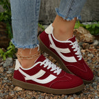 Damen Sneakers mit modischem Design und dämpfender Sohle R&B