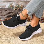 Damen Sportliche Sneaker mit atmungsaktiver Netzstruktur und flexibler Sohle R&B