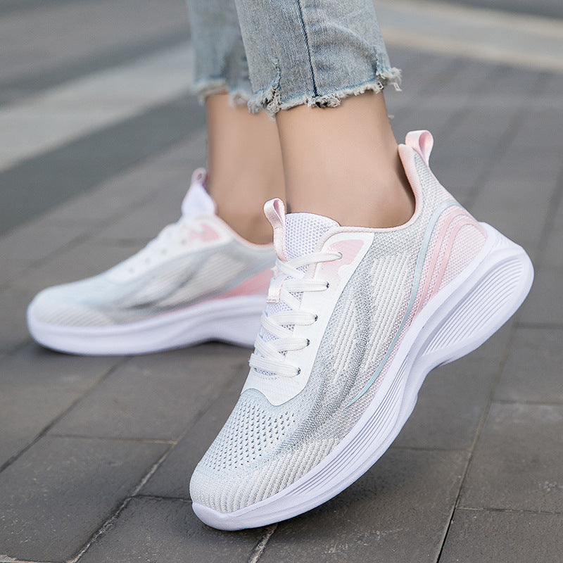 Damen Sportliche Laufschuhe mit ergonomischem Design und federnder Sohle