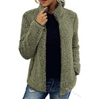 Damen Fleecejacke mit wunderbar weichem Material und stylischem Reißverschluss R&B