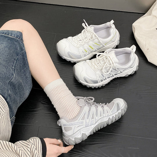 Damen Sneakers mit ergonomischem Design und atmungsaktiver Mesh-Oberfläche R&B