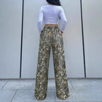 Damen Camouflage Freizeit-Hosen R&B