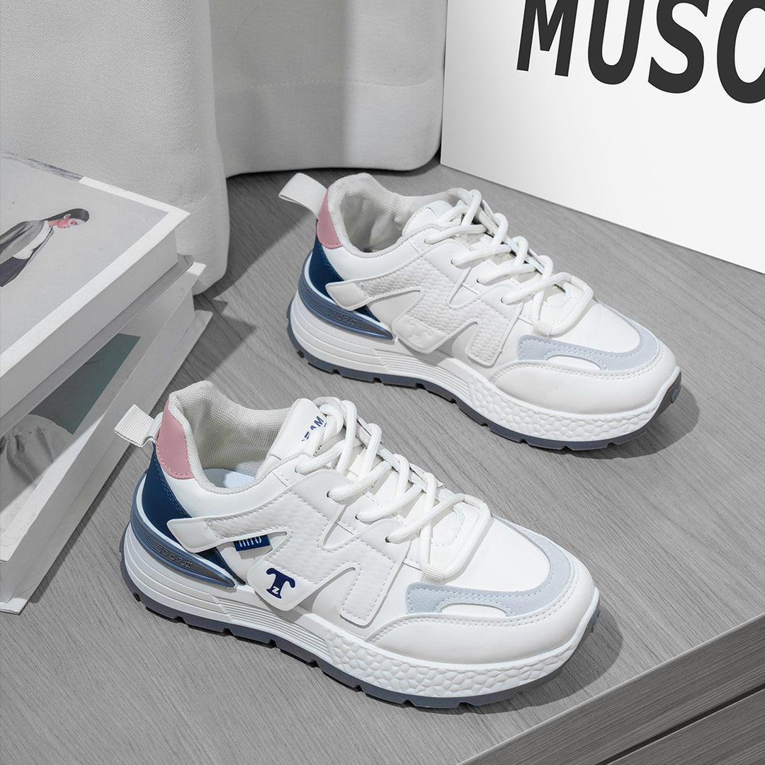 Damen Sportliche Sneakers mit atmungsaktivem Obermaterial und dämpfender Sohle R&B