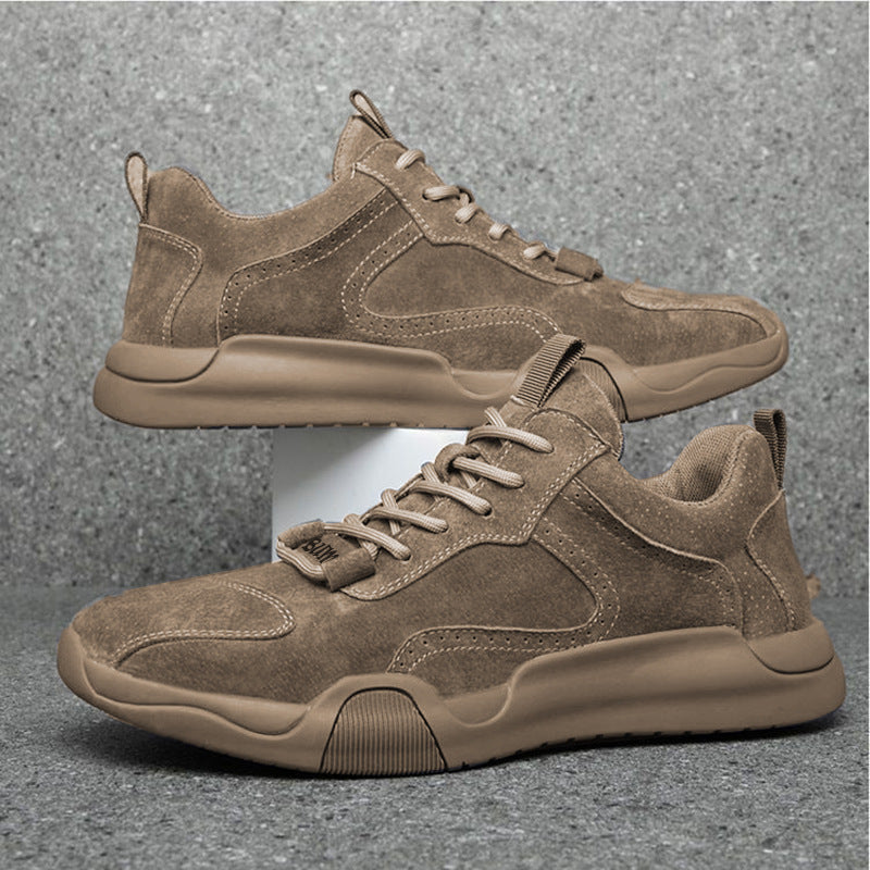 Damen Sportliche Sneakers aus elastischem Wildleder mit rutschfester Sohle R&B
