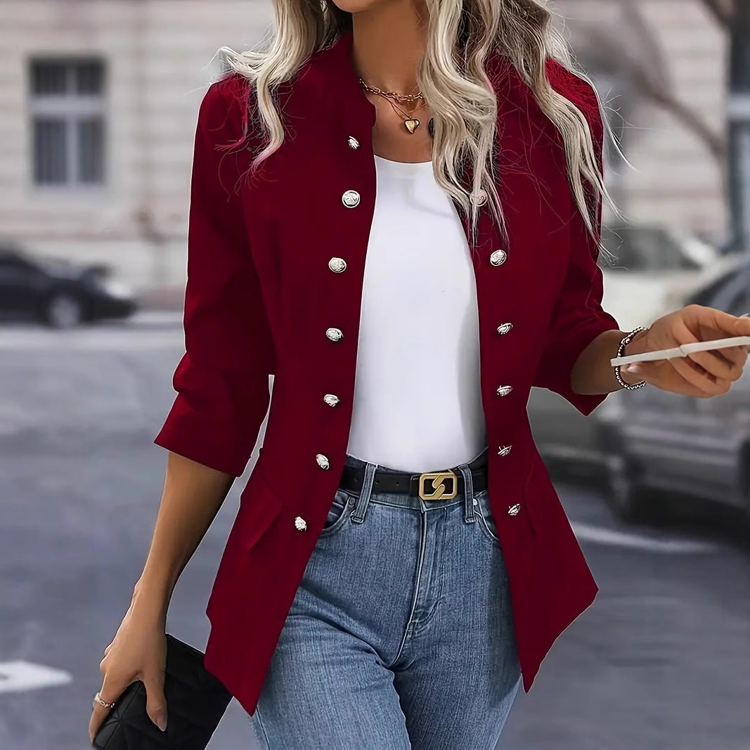 Damen elegante Blazerjacke R&B