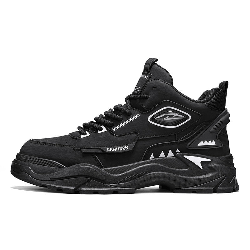 Damen Sportliche High-Top Sneakers mit dynamischem Design und rutschfester Sohle R&B