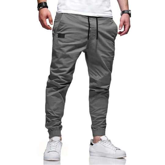 Herren lässige Cargo-Hose mit tapered Schnitt und praktischen Taschen R&B