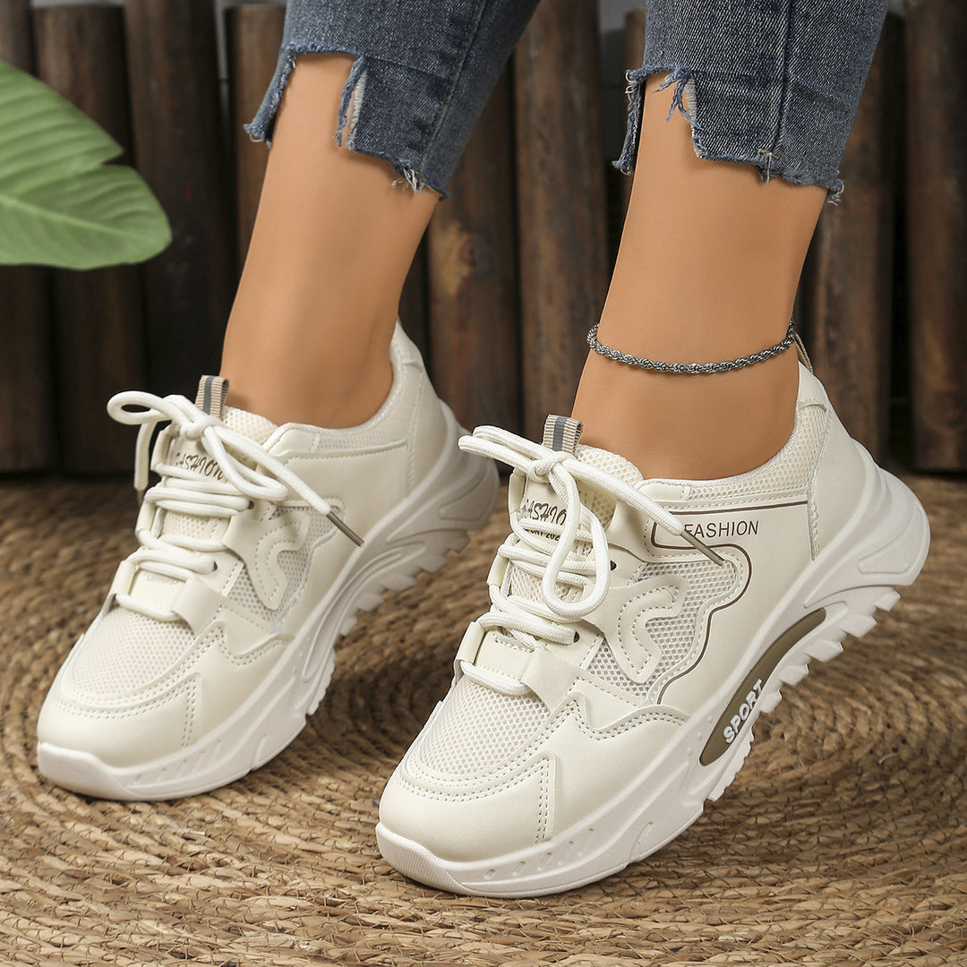 Damen Sportliche Lauf-Sneaker mit bequemer Dämpfung und atmungsaktivem Obermaterial R&B
