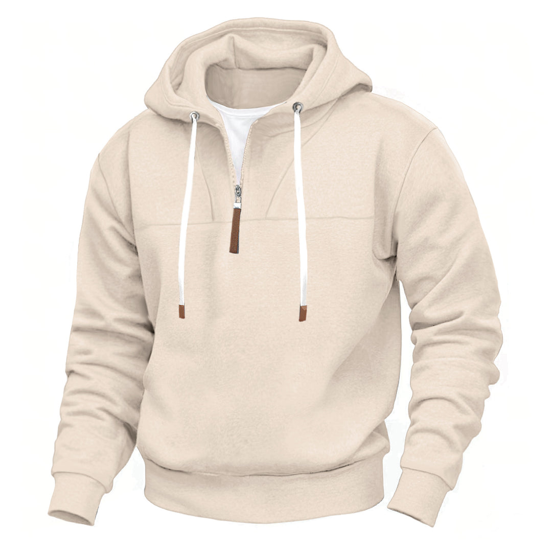 Herren Kapuzenpullover mit praktischer Reißverschlussöffnung und modernem Design R&B