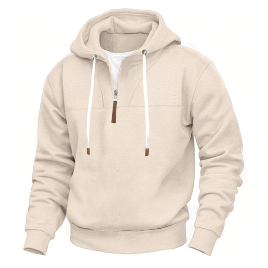 Herren Kapuzenpullover mit praktischer Reißverschlussöffnung und modernem Design R&B