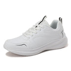 Unisex nan minimalistischer Kunstleder-Sneaker mit ergonomischer EVA-Zwischensohle und Zuglasche R&B