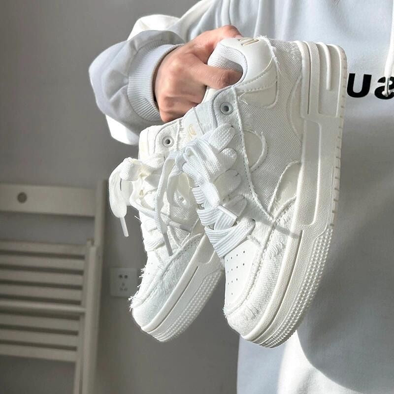 Damen Sportliche Sneakers mit einzigartiger Textur und bequemer Sohle R&B
