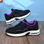 Damen nan City-Walking-Sneaker mit sichtbarer Fersenluftkammer und ergonomischer EVA-Dämpfung R&B
