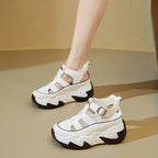 Damen Sportliche Sandalen mit rutschfestem Profil und angepasstem Riemendesign R&B