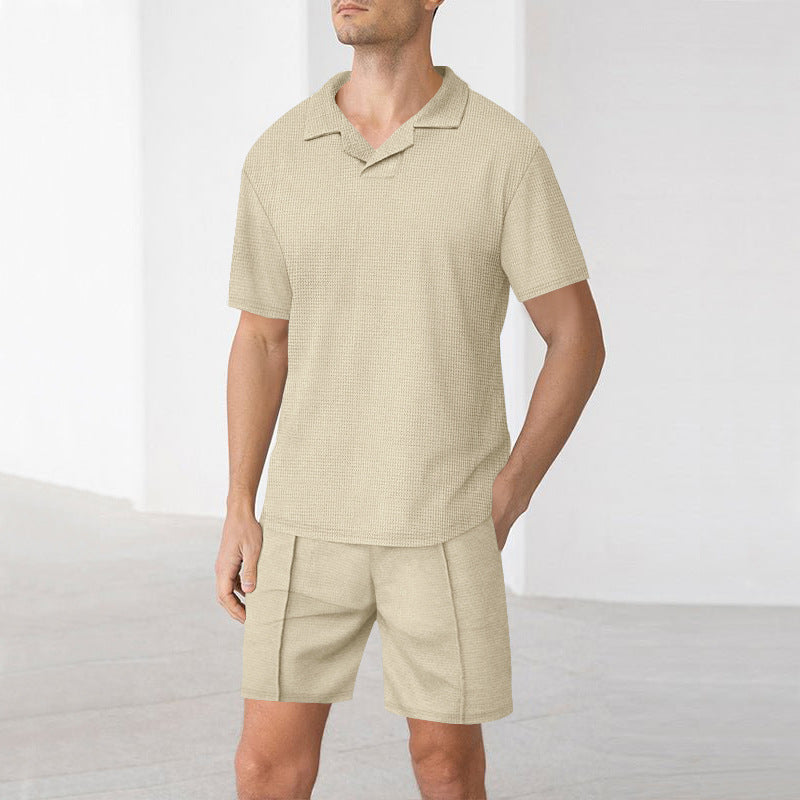 Herren Polo-Shirt mit Kurzarm und modernem Schnitt R&B