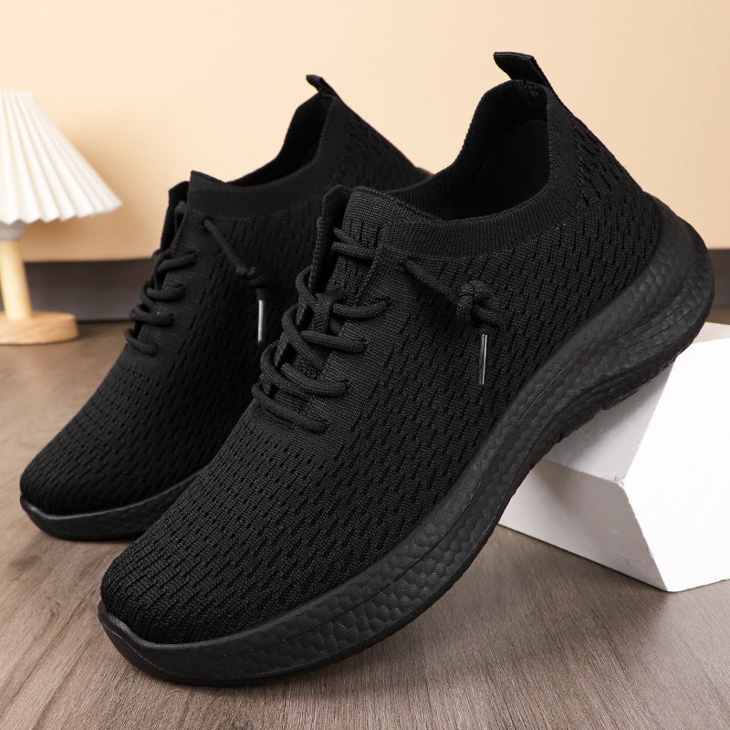 Damen Atmungsaktive Freizeitsneakers mit elastischem Strickdesign R&B
