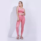 Damen Sportliches Fitness-Set mit atmungsaktivem Material und hoher Flexibilität R&B